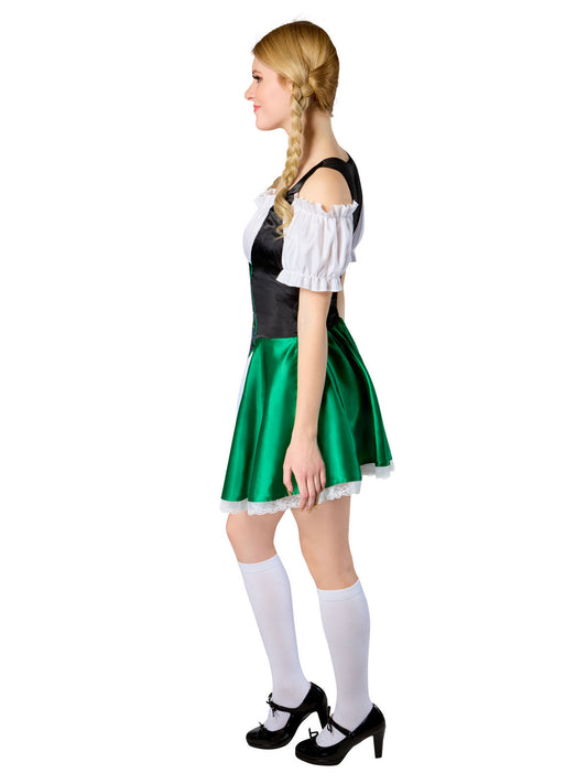 Lucky Green Dirndl Adult Costume