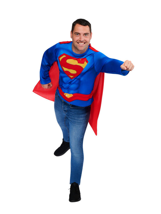Superman Adult Costume Top & Cape