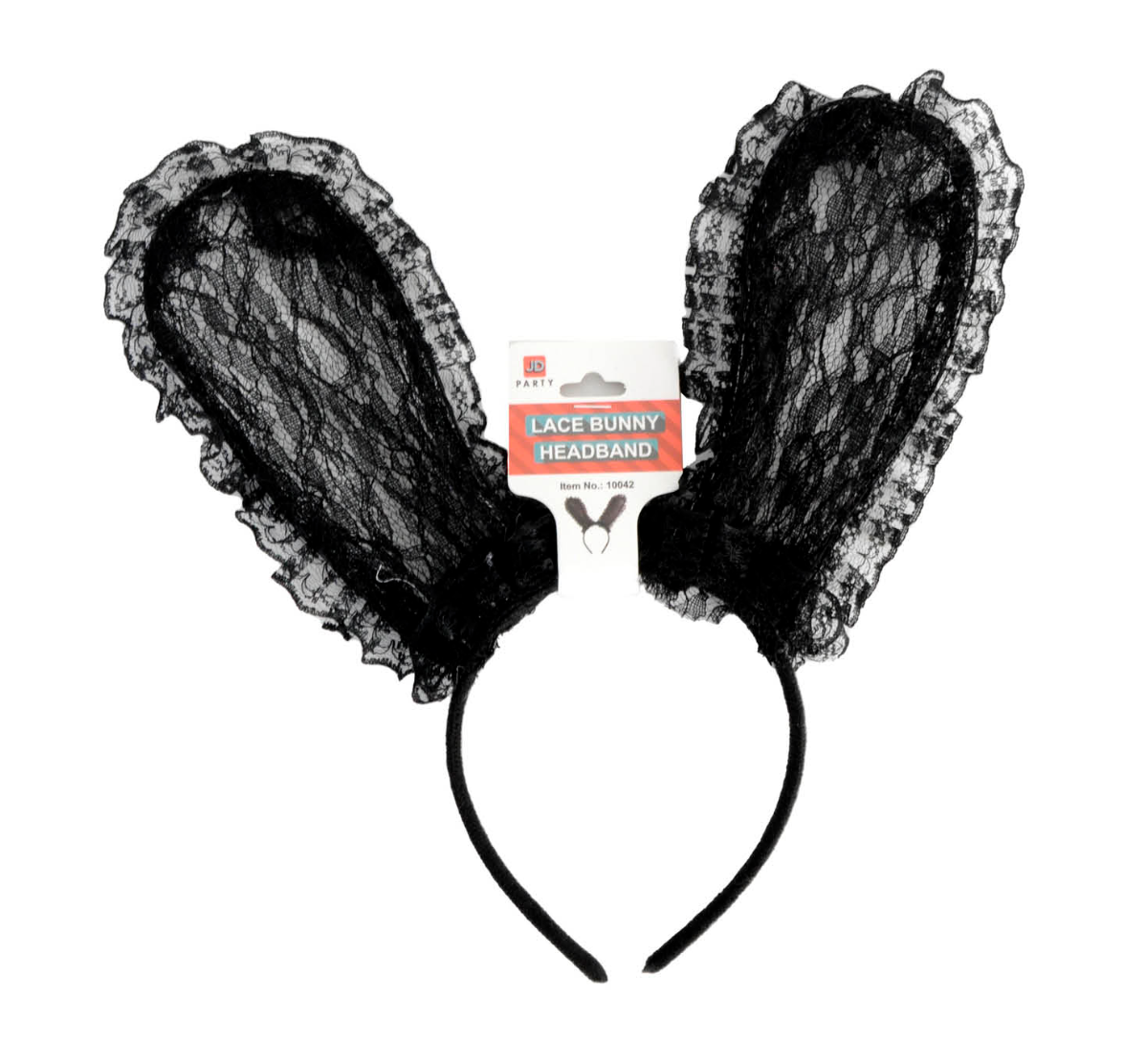 Black Lace Bunny Ears