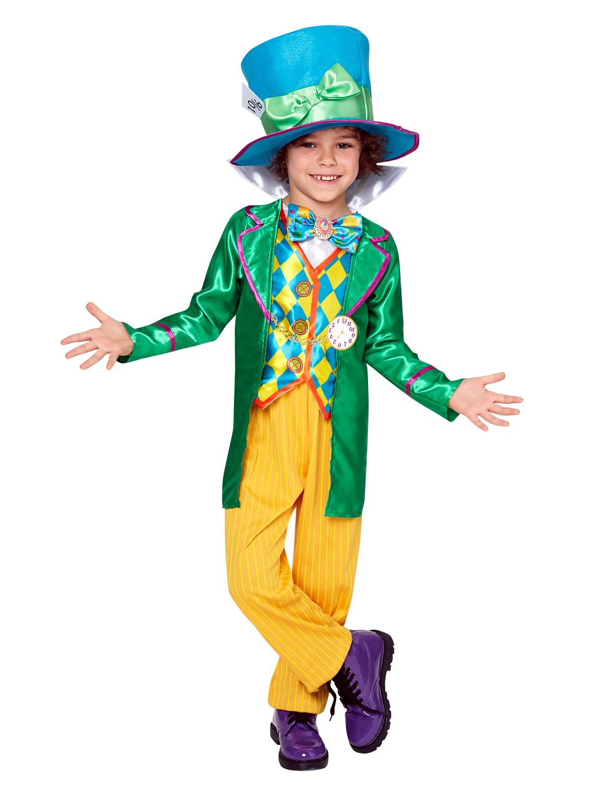 Mad Hatter Deluxe Kid's Costume