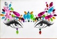 Sparkling Face Jewels - Peacock