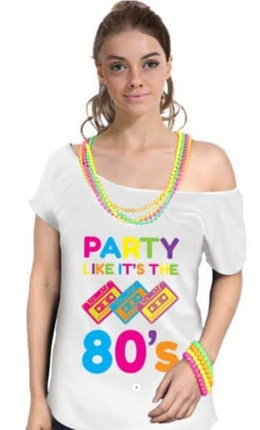Party Like it's The 80s Women's T-Shirt - One Size