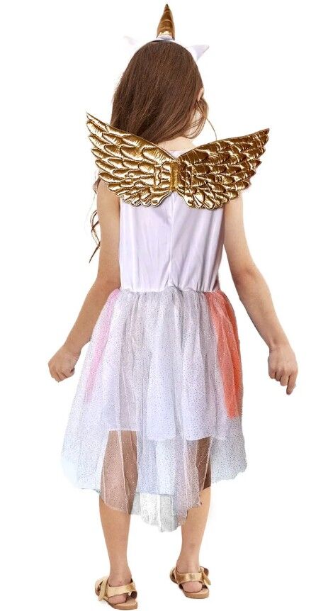 Rainbow Unicorn Princess Kid's Costume