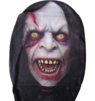 Haggard Witch Printed Overhead Face Mask