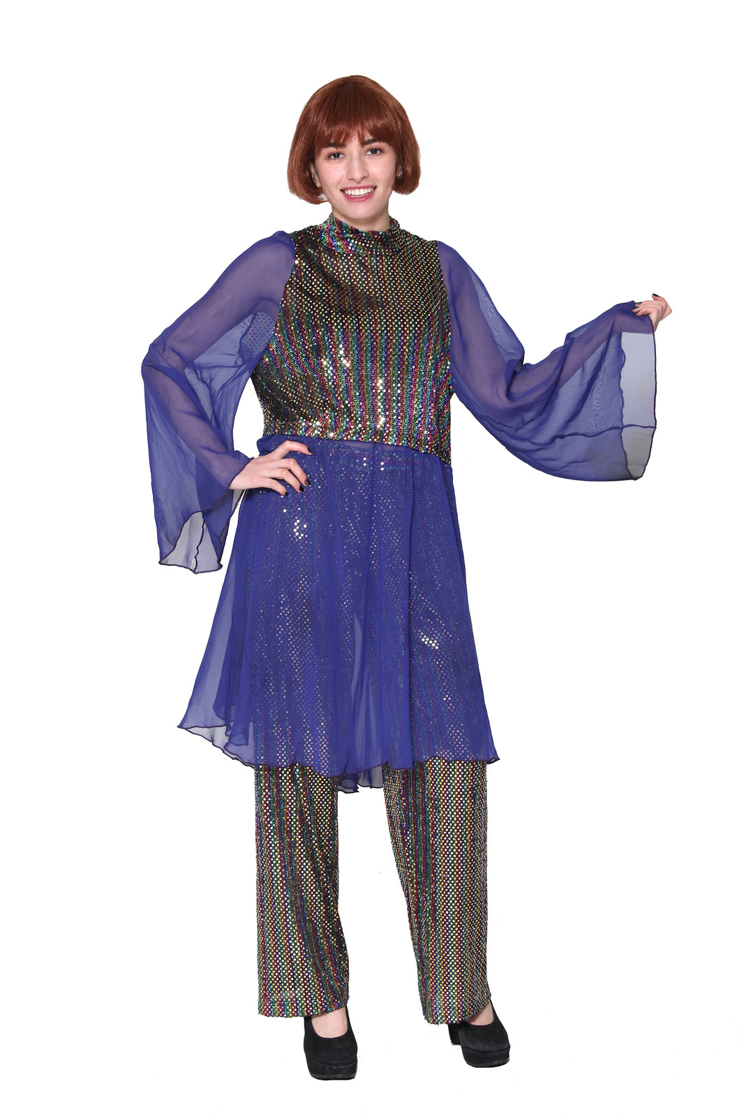 1970s Cocktail Two Piece Hire Costume