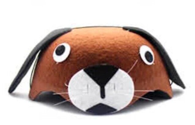 Puppy Dog Hat on Elastic