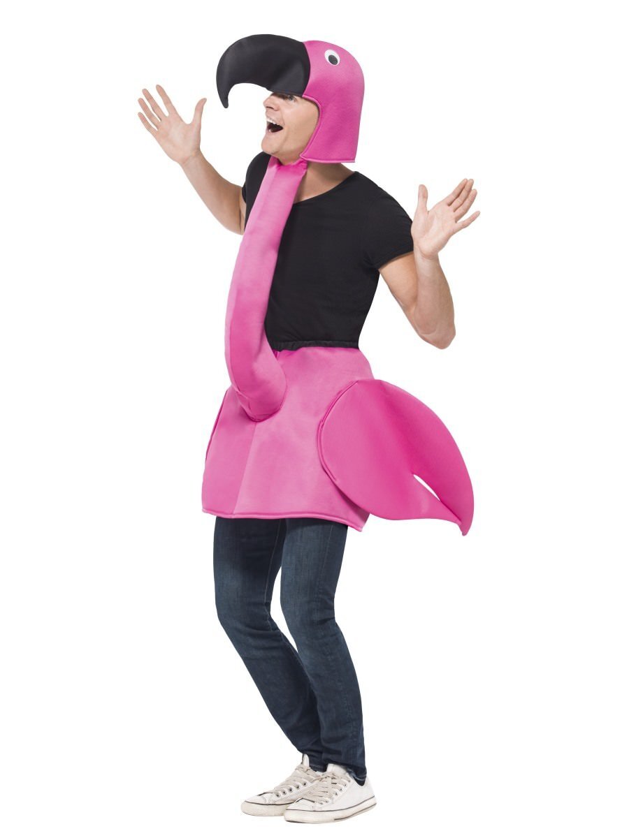 Pink Flamingo Adult Costume - One Size