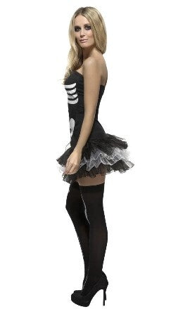 Fever Skeleton Adult Tutu Costume