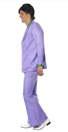 Lavender 1970s Disco Suit