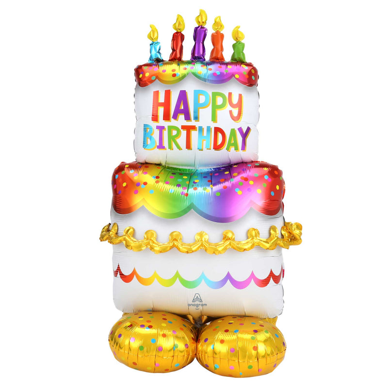 Airloonz Birthday Cake Balloon