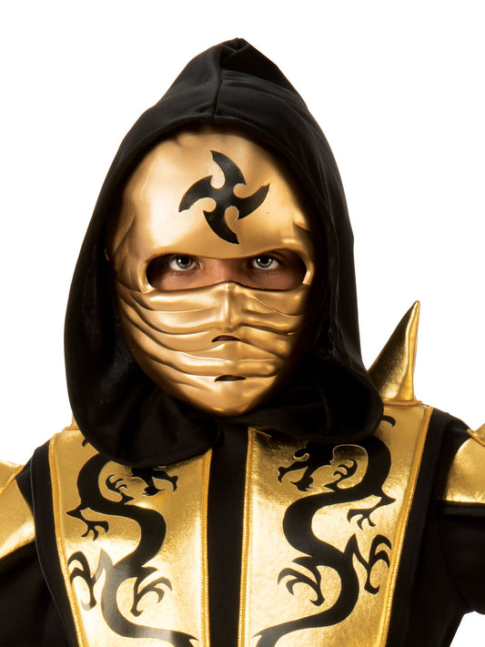 Gold Ninja Kid's Costume