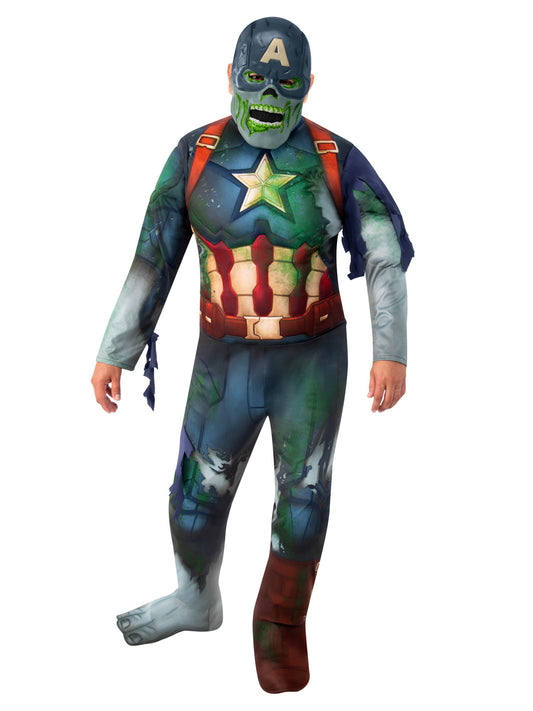 Captain America What-If Zombie Adult Costume
