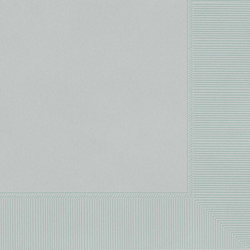 Lunch Napkins 40 Pk 2 PLY - Silver