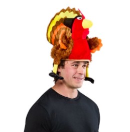 Christmas or Thanksgiving Turkey Hat