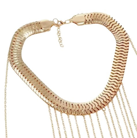 Disco or Festival Gold Body Chain