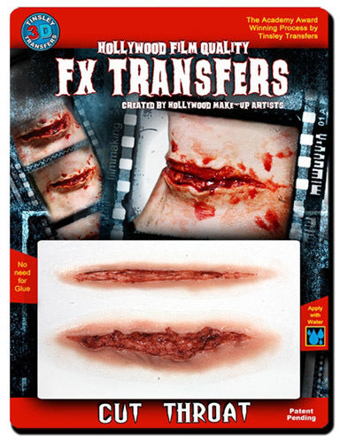 Cut Throat 3D Fx Tinsley Transfers