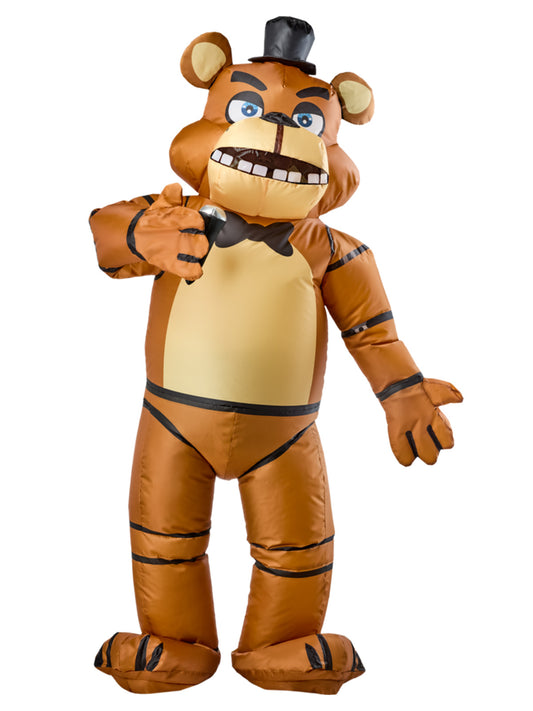 Freddy FNAF Inflatable Adult Costume - One Size