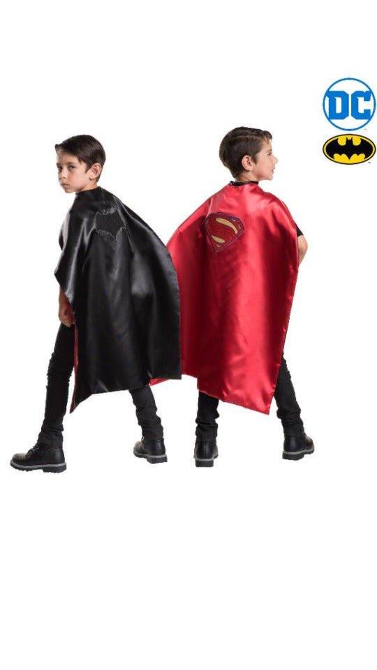 Batman to Superman Reversible Kid's Cape