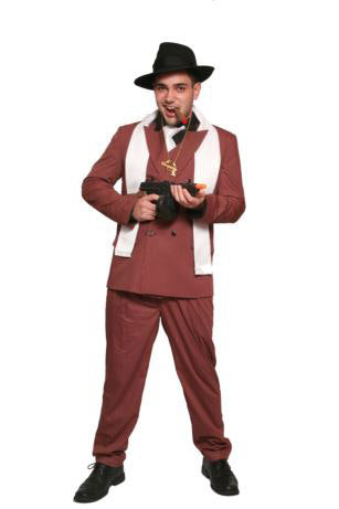 Gangster Suit 3 Piece - VG40 Hire Costume*