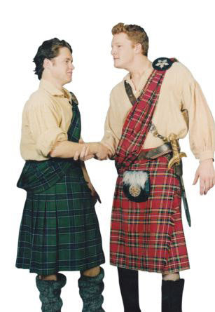 Scotsmen - William Wallace Hire Costume*
