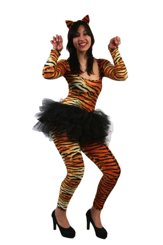 Sexy Tiger Bodysuit HIre Costume*