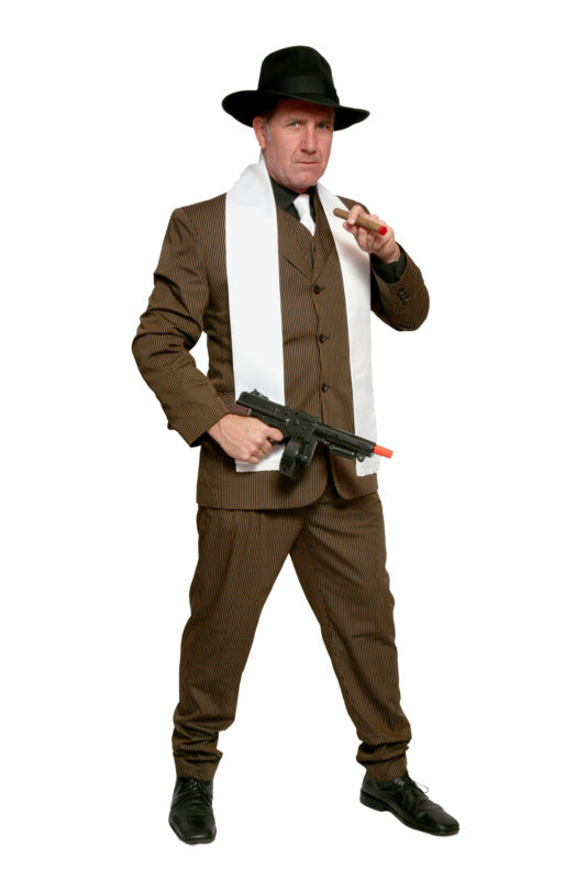 Gangster Suit 3 Piece - VG38 Hire Costume*