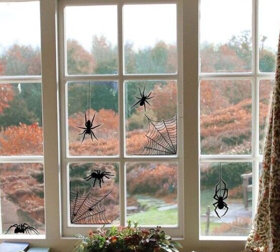 SALE: Spooky Spider Window & Wall Art