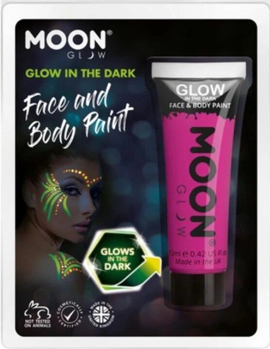 Moon Glow Face & Body Paint - Purple 12ml