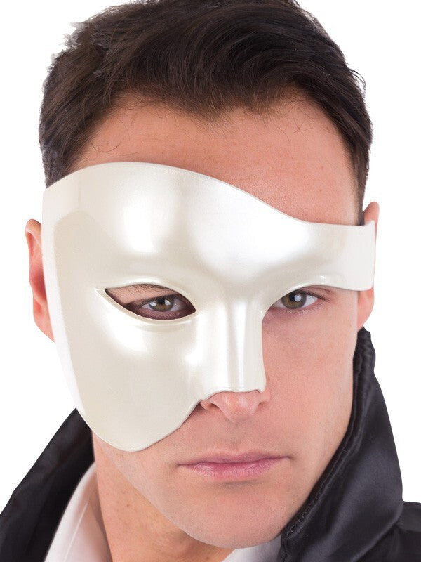 Phantom Maestro White Masquerade Eye Mask