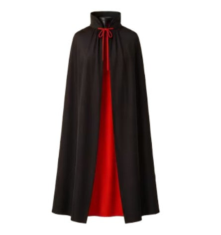 Reversible Vampire Cape - 140cm