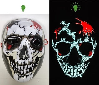 Blood Skull Light-up Mask