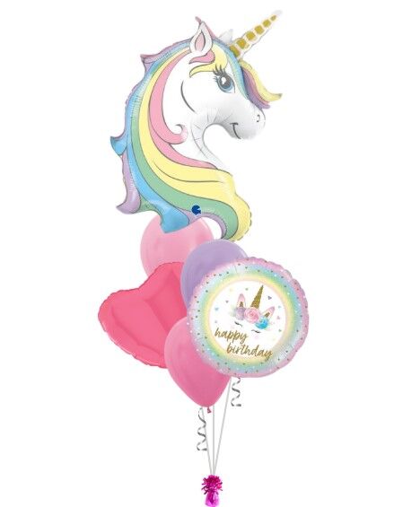 Pastel Unicorn Love Birthday Bouquet