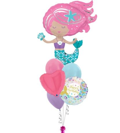 Shimmer Mermaid Love Birthday Bouquet