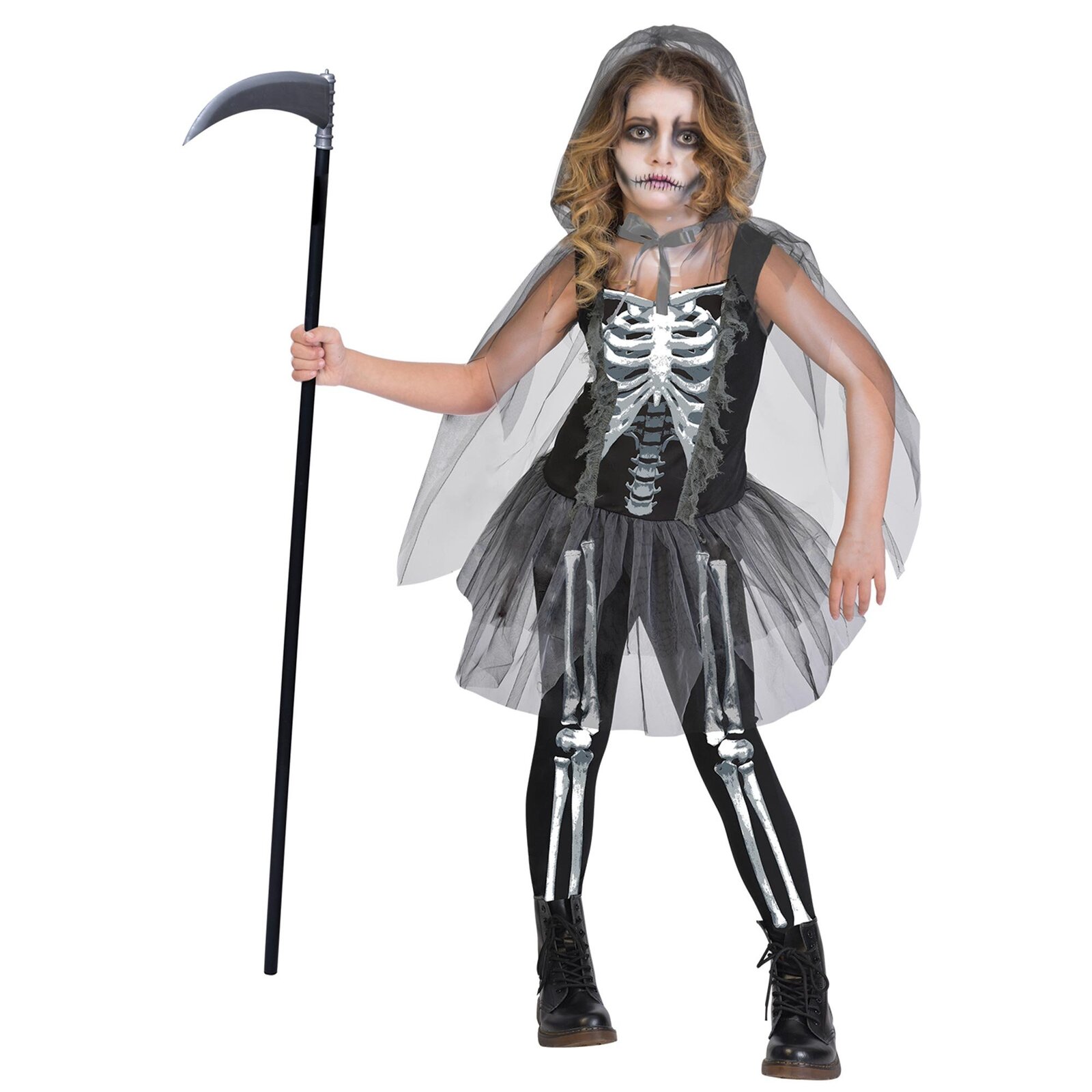 Skeleton Reaper Girls Costume | Fancy That Costumes | Sydney