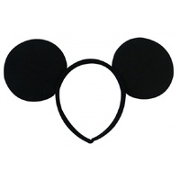 Mickey Mouse Style Ears on Headband