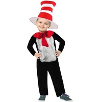 Cat in the Hat Unisex Kids Costume