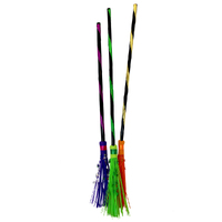 Asstd Colour Bright Witch Broom - 92cm