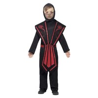 Black & Red Ninja Kid's Costume