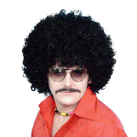 Black Afro Wig - 9"