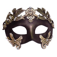 Gold Roman Masquerade Eye Mask