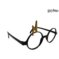 Harry Potter Deluxe Glasses with Lightning Bolt 