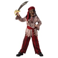 Skeleton Pirate Kid's Costume