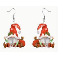 Christmas Earrings - Cheeky Gnomes