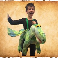 Kid Safari Wrap 'n Ride Dragon Costume