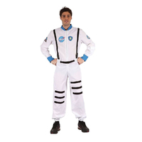 White Astronaut Adult Costume 