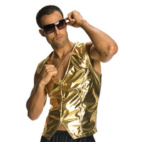 Gold Rapper Vest
