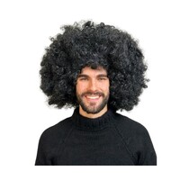 Super Jumbo Black Afro Wig