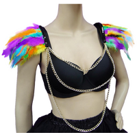 Paradiso Rainbow Feather Harness