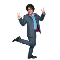 Austin Powers - Pinstripes & Polka Dots Hire Costume*