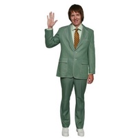 1970s Retro Suit - Green Hire Costume*